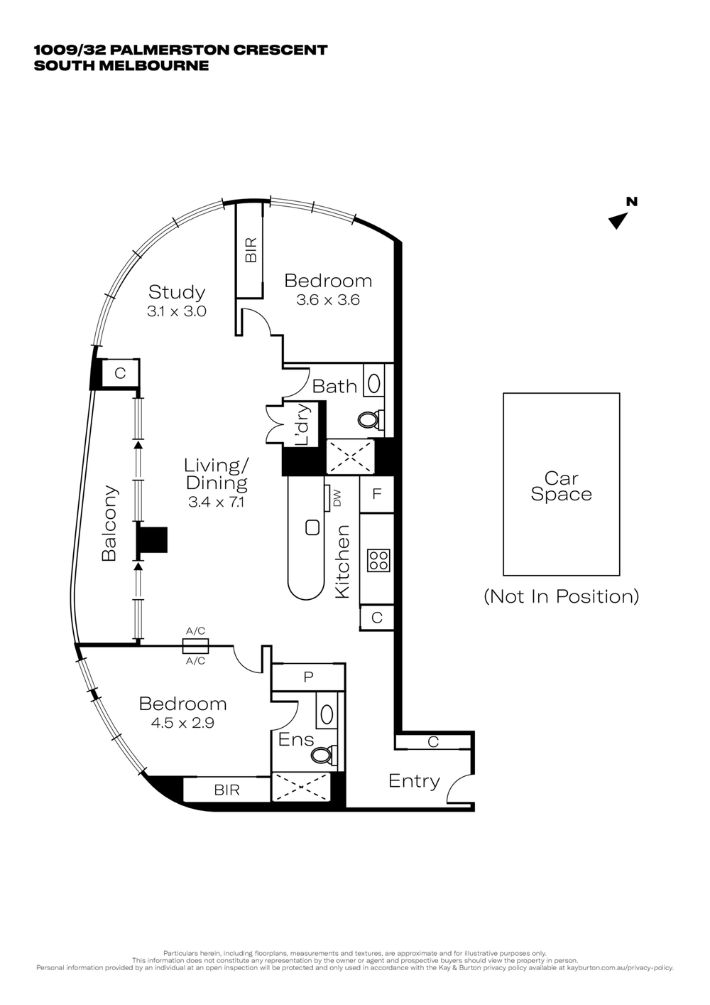 1009/32 Palmerston Crescent, South Melbourne, Vic 3205, thumbnail 2 of 4